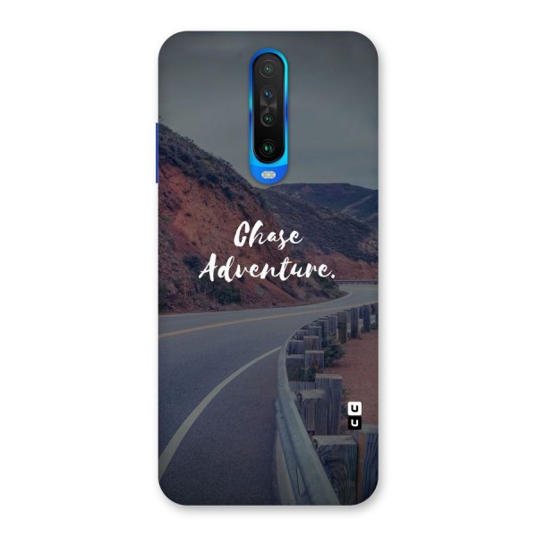 Chase Adventure Back Case for Poco X2