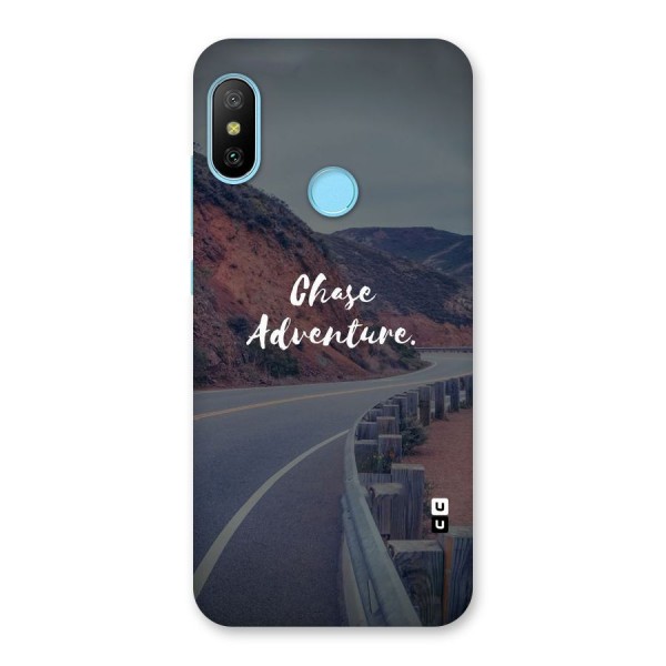 Chase Adventure Back Case for Redmi 6 Pro