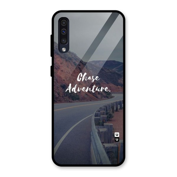 Chase Adventure Glass Back Case for Galaxy A50s