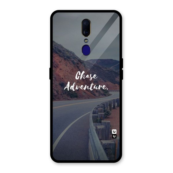 Chase Adventure Glass Back Case for Oppo F11