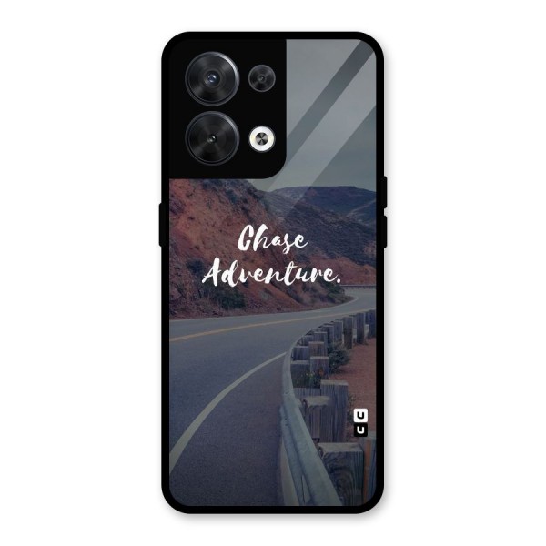 Chase Adventure Glass Back Case for Oppo Reno8 5G