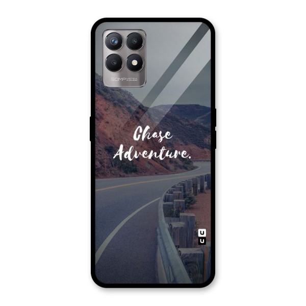 Chase Adventure Glass Back Case for Realme 8i