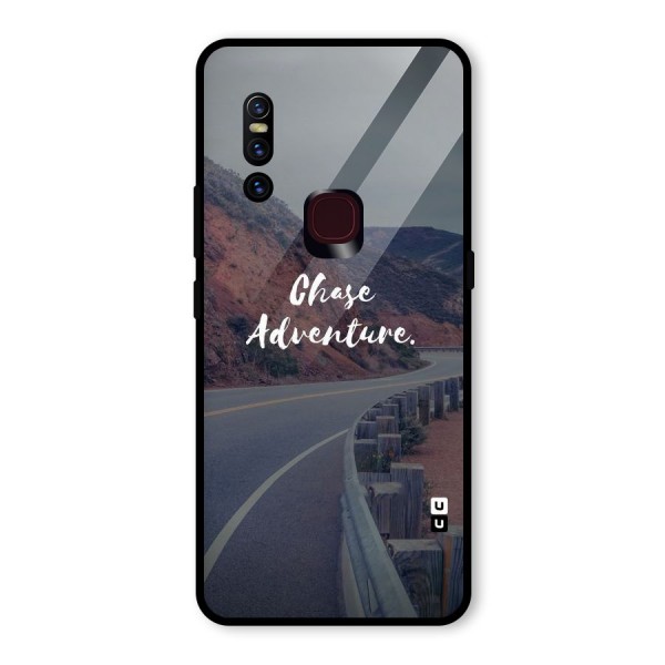 Chase Adventure Glass Back Case for Vivo V15