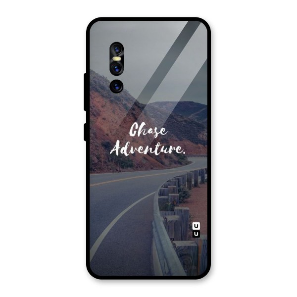 Chase Adventure Glass Back Case for Vivo V15 Pro