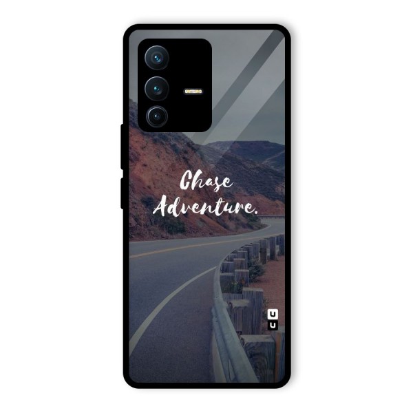 Chase Adventure Glass Back Case for Vivo V23 Pro