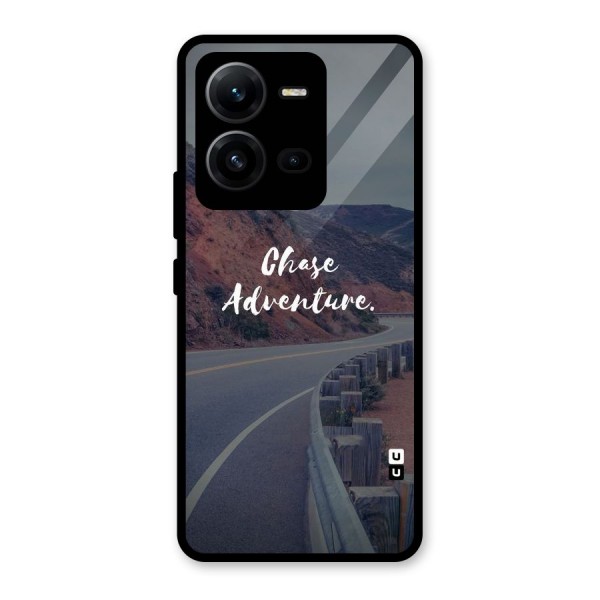 Chase Adventure Glass Back Case for Vivo V25