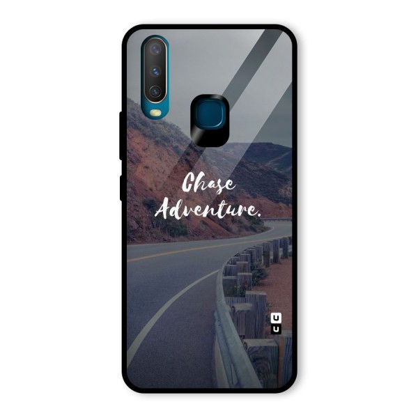 Chase Adventure Glass Back Case for Vivo Y12