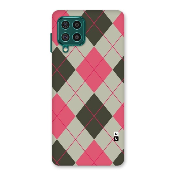 Check And Lines Back Case for Galaxy F62