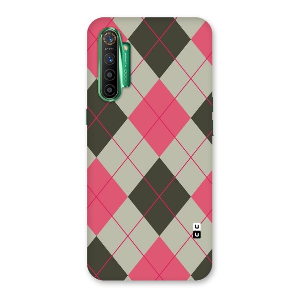 Check And Lines Back Case for Realme X2