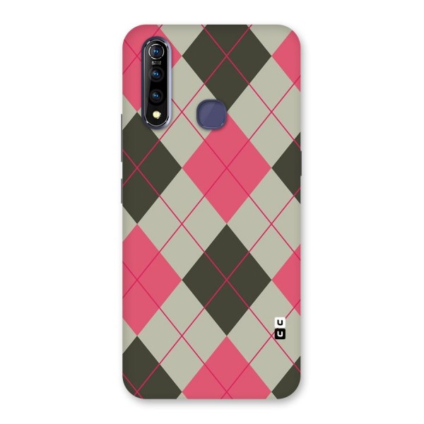 Check And Lines Back Case for Vivo Z1 Pro