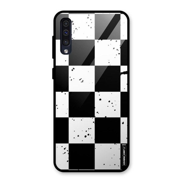 Check Mate Glass Back Case for Galaxy A50s