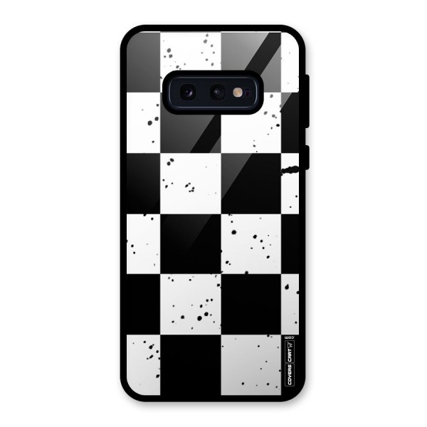 Check Mate Glass Back Case for Galaxy S10e