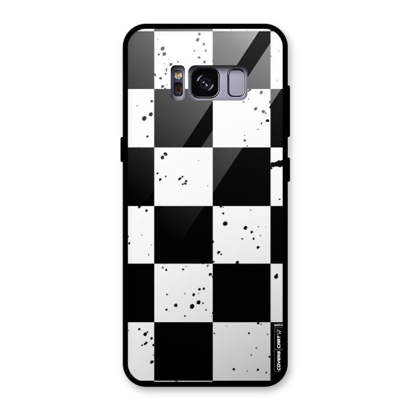 Check Mate Glass Back Case for Galaxy S8