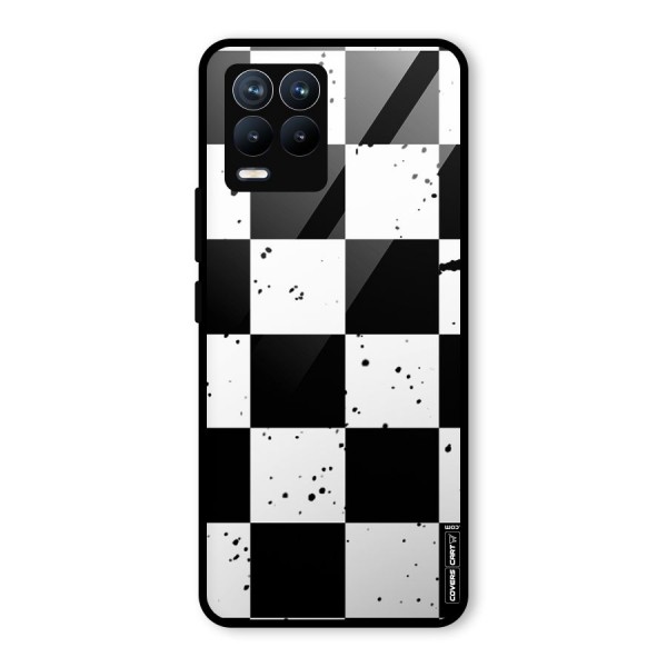 Check Mate Glass Back Case for Realme 8 Pro