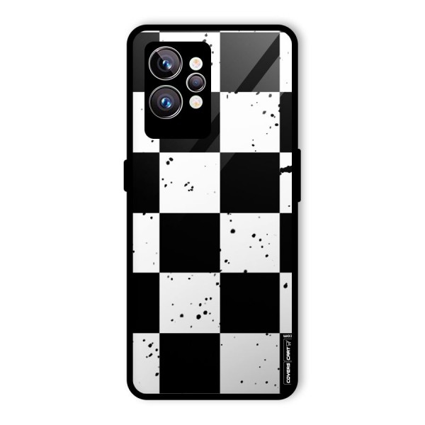 Check Mate Glass Back Case for Realme GT2 Pro