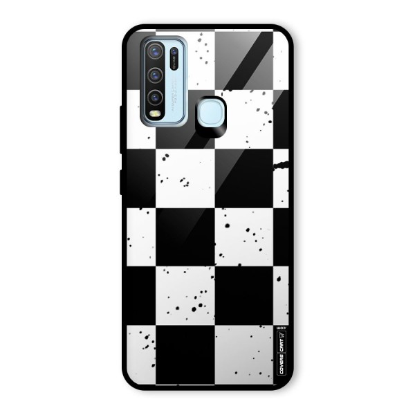 Check Mate Glass Back Case for Vivo Y30