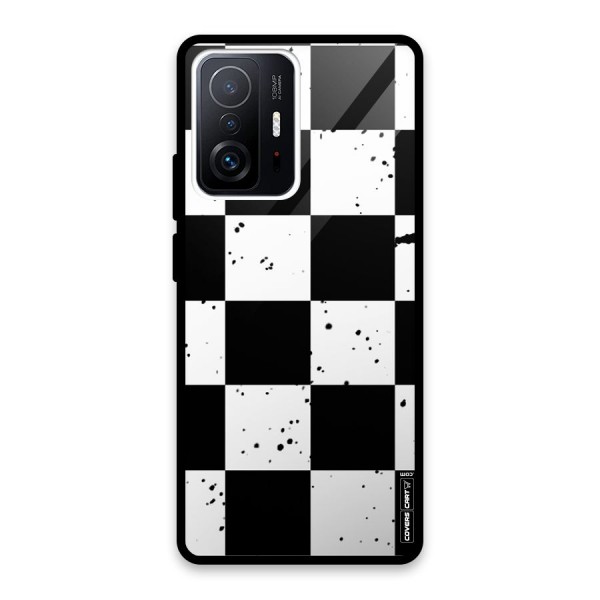 Check Mate Glass Back Case for Xiaomi 11T Pro