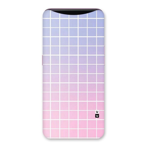 Check Shades Back Case for Oppo Find X