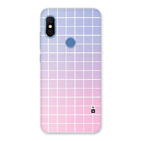 Check Shades Back Case for Redmi Note 6 Pro