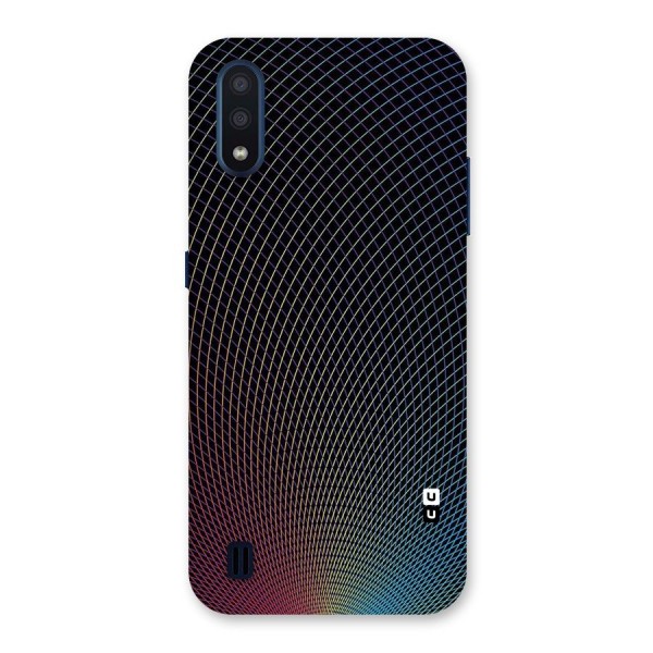 Check Swirls Back Case for Galaxy M01