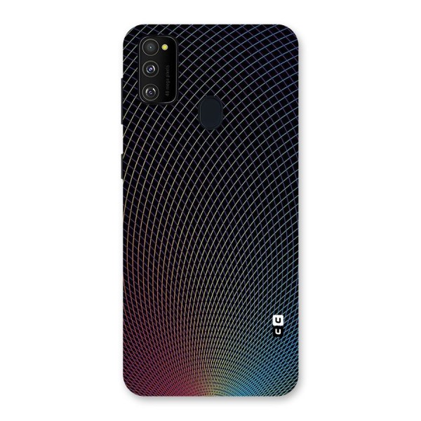 Check Swirls Back Case for Galaxy M21