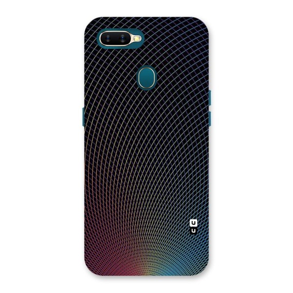 Check Swirls Back Case for Oppo A7