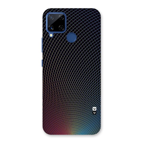 Check Swirls Back Case for Realme C15