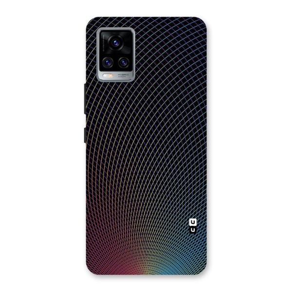 Check Swirls Back Case for Vivo V20 Pro