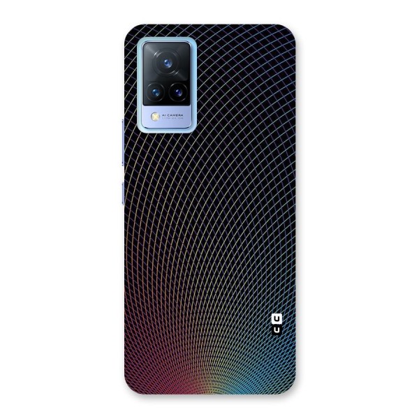 Check Swirls Back Case for Vivo V21 5G