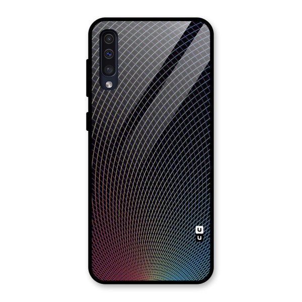 Check Swirls Glass Back Case for Galaxy A50s