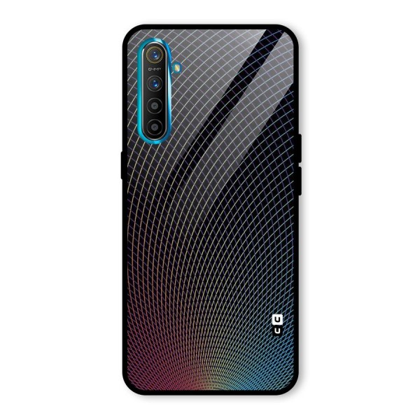 Check Swirls Glass Back Case for Realme XT