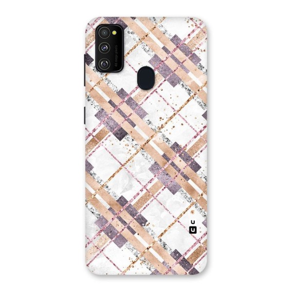 Check Trouble Back Case for Galaxy M21