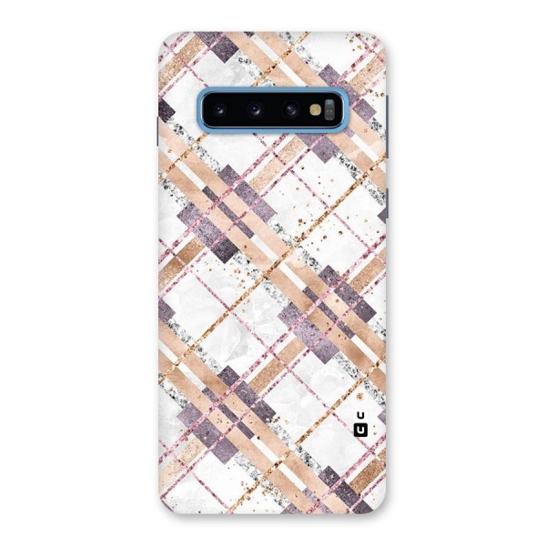 Check Trouble Back Case for Galaxy S10