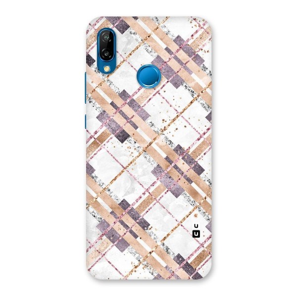 Check Trouble Back Case for Huawei P20 Lite