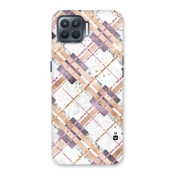 Check Trouble Back Case for Oppo F17 Pro