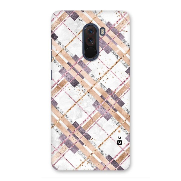 Check Trouble Back Case for Poco F1