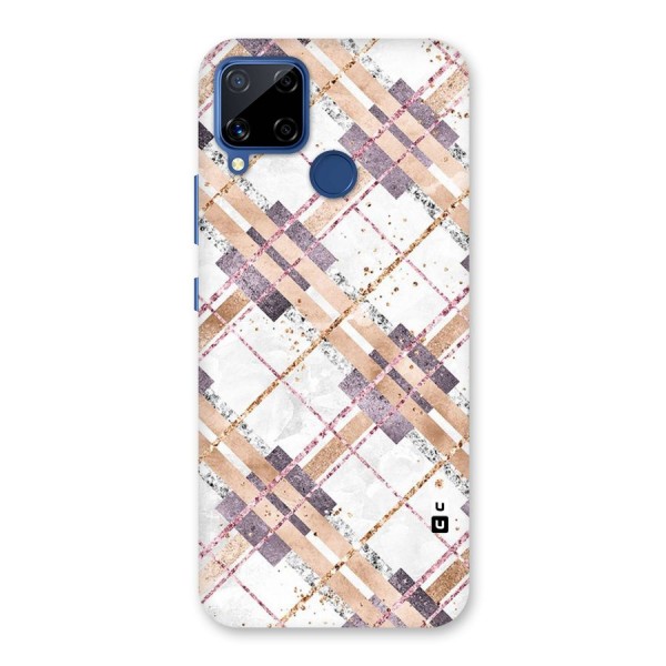 Check Trouble Back Case for Realme C12