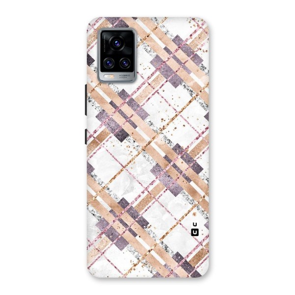 Check Trouble Back Case for Vivo V20 Pro