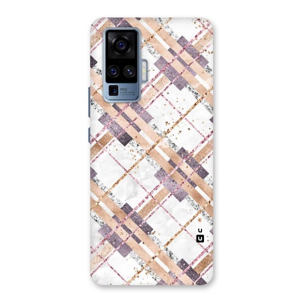 Check Trouble Back Case for Vivo X50 Pro