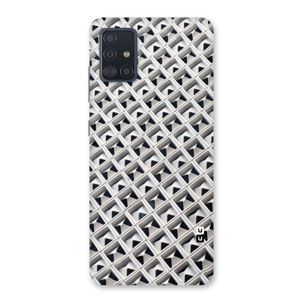 Check White Design Back Case for Galaxy A51