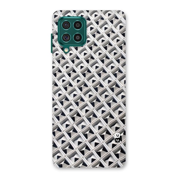 Check White Design Back Case for Galaxy F62