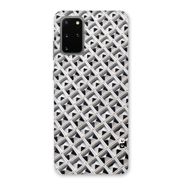 Check White Design Back Case for Galaxy S20 Plus