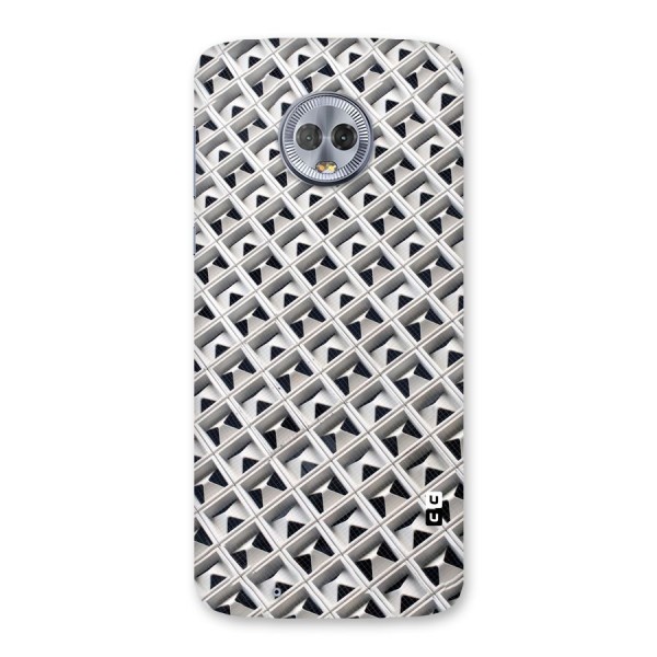 Check White Design Back Case for Moto G6