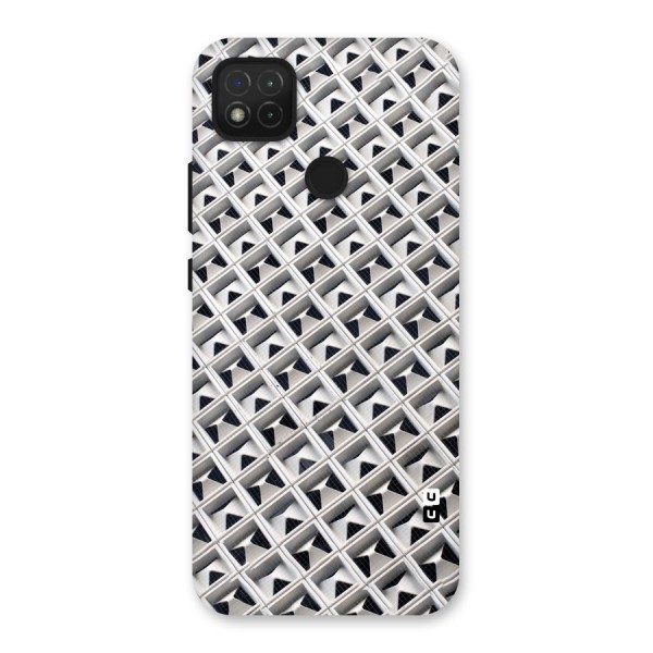 Check White Design Back Case for Redmi 9C