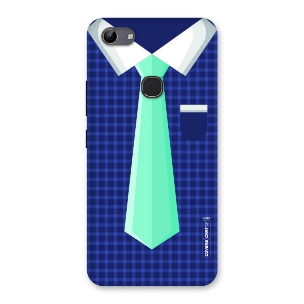 Checked Shirt Tie Back Case for Vivo Y81