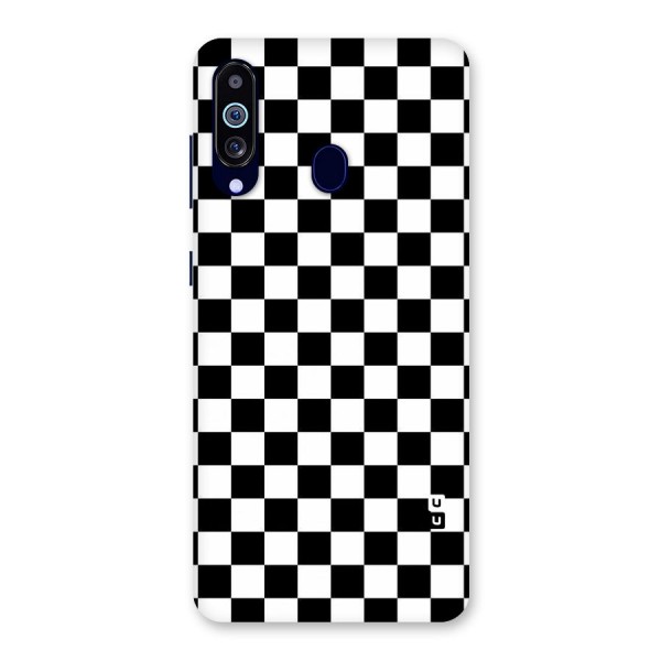 Checkerboard Back Case for Galaxy A60