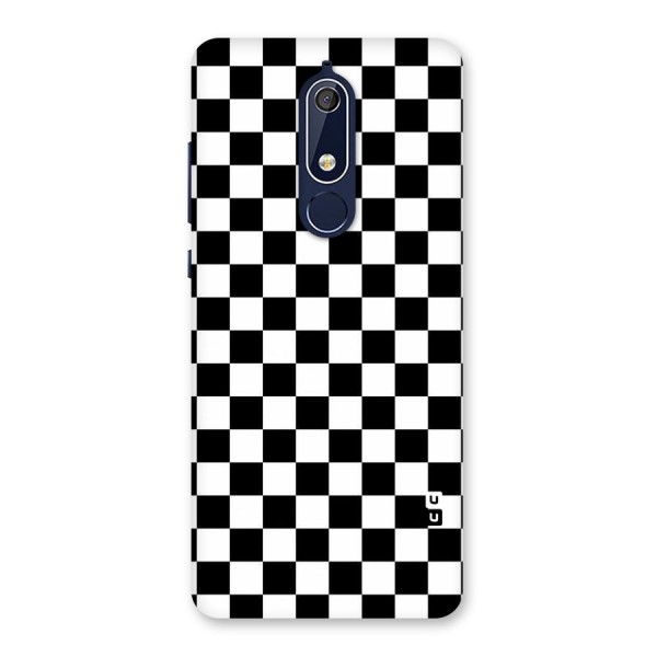 Checkerboard Back Case for Nokia 5.1