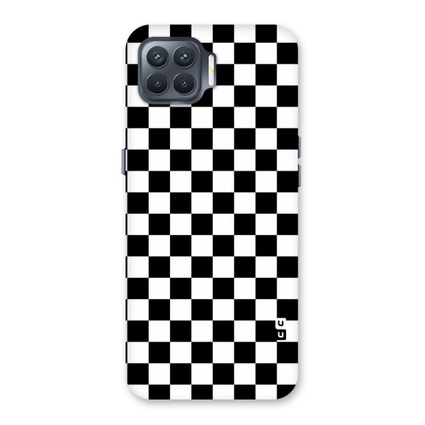 Checkerboard Back Case for Oppo F17 Pro