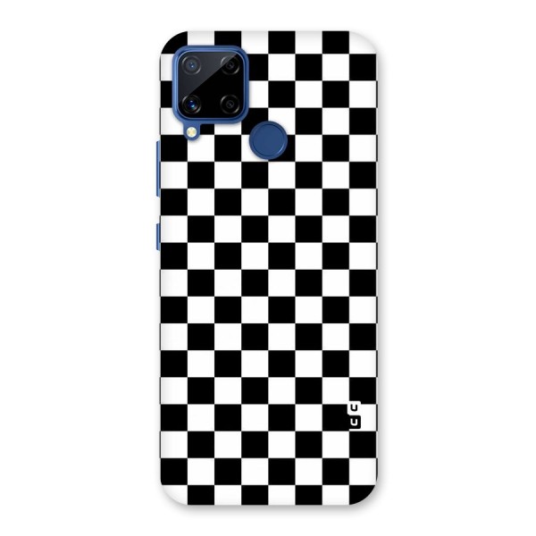 Checkerboard Back Case for Realme C12