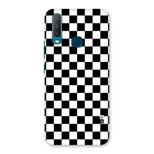 Checkerboard Back Case for Vivo U10